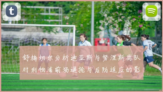 舒梅切尔分析迪亚斯与努涅斯离队对利物浦前场逼抢与后防适应的影响